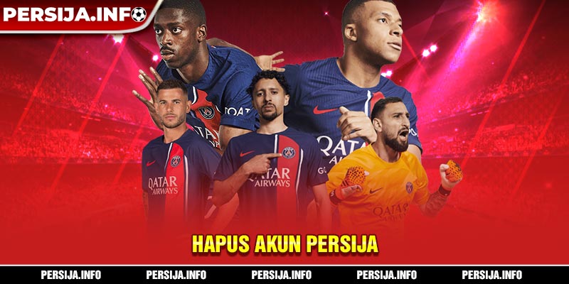 Hapus akun persija